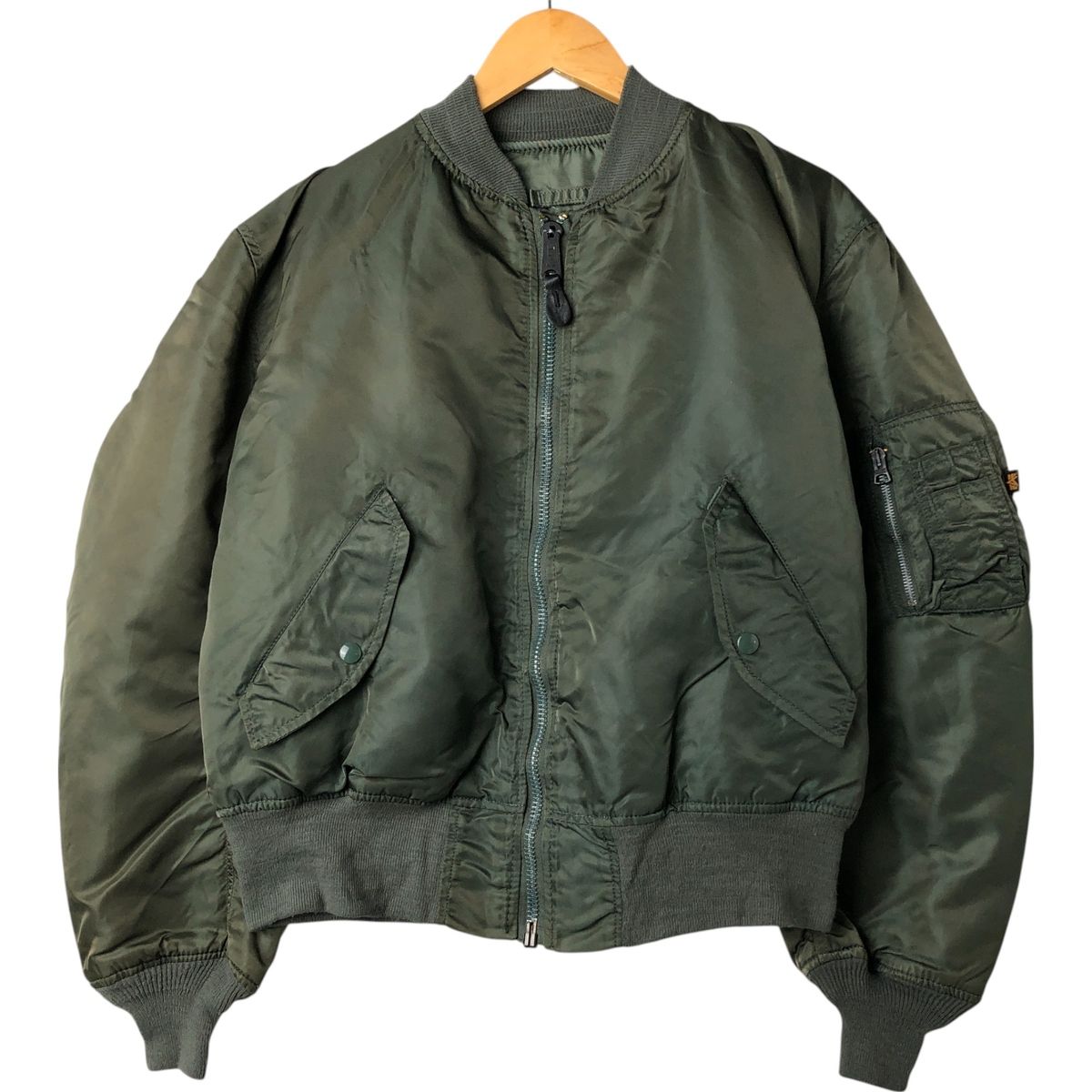 古着 90年代 民間品 アルファ ALPHA MA-1タイプ 中綿入り ファッション