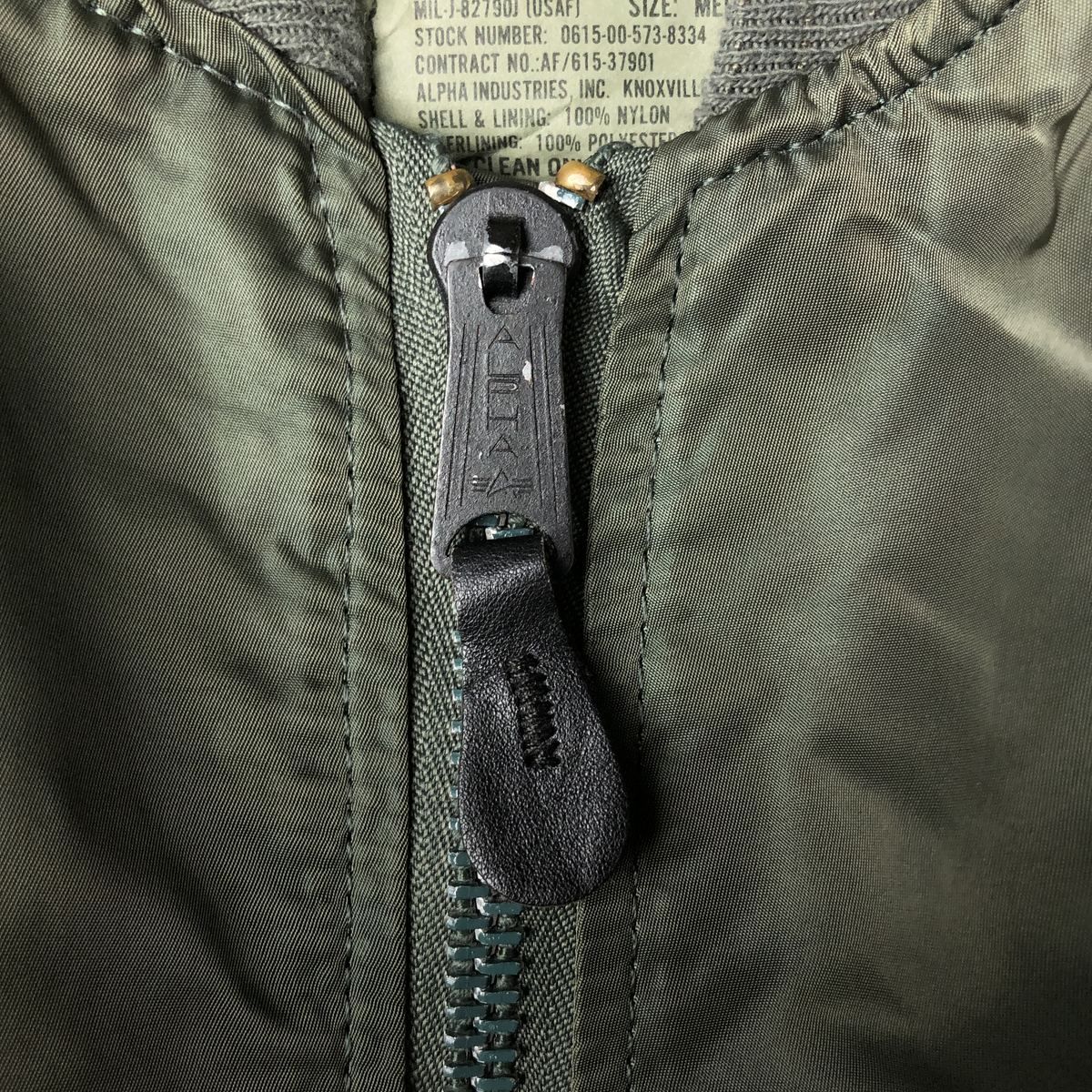 古着 90年代 民間品 アルファ ALPHA MA-1タイプ 中綿入り ファッション