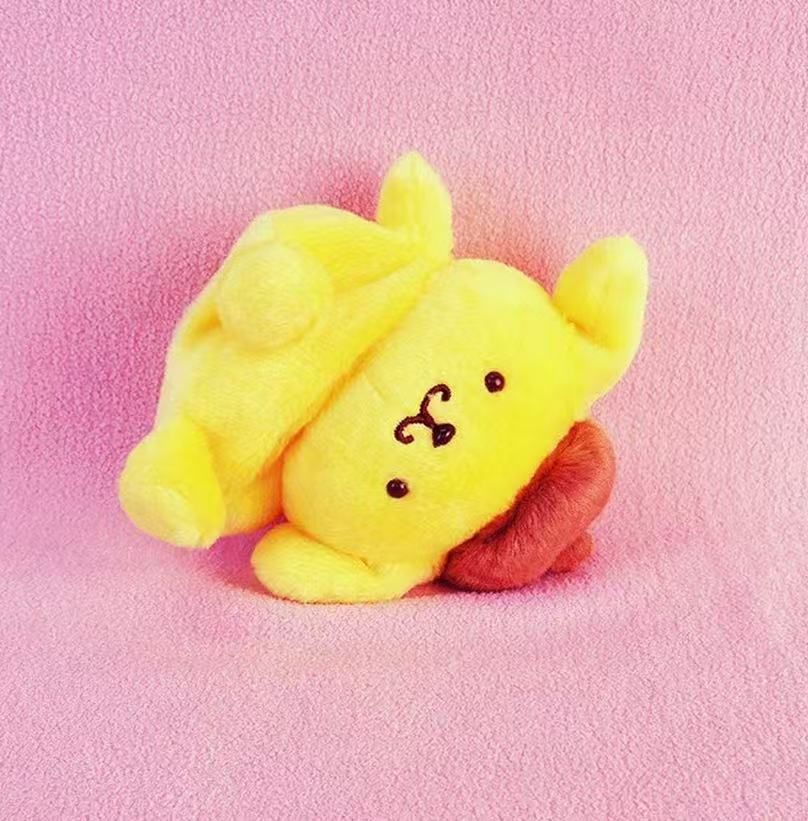 【新品・タグ付き】ポムポムプリン ぬいぐるみ　ナカジマコーポレーション　限定発売 サンリオキャラクターズ ポムポムプリン ふわくた ぬいぐるみ