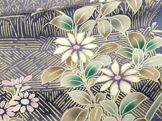 平和屋着物□訪問着 草花文 金彩 正絹 逸品 DAAZ9680sf - メルカリ