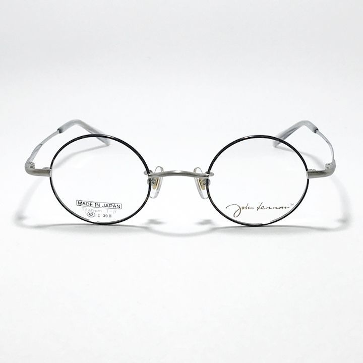 John Lennon ] ジョンレノン 度付可 日本製 made in Japan 丸メガネ