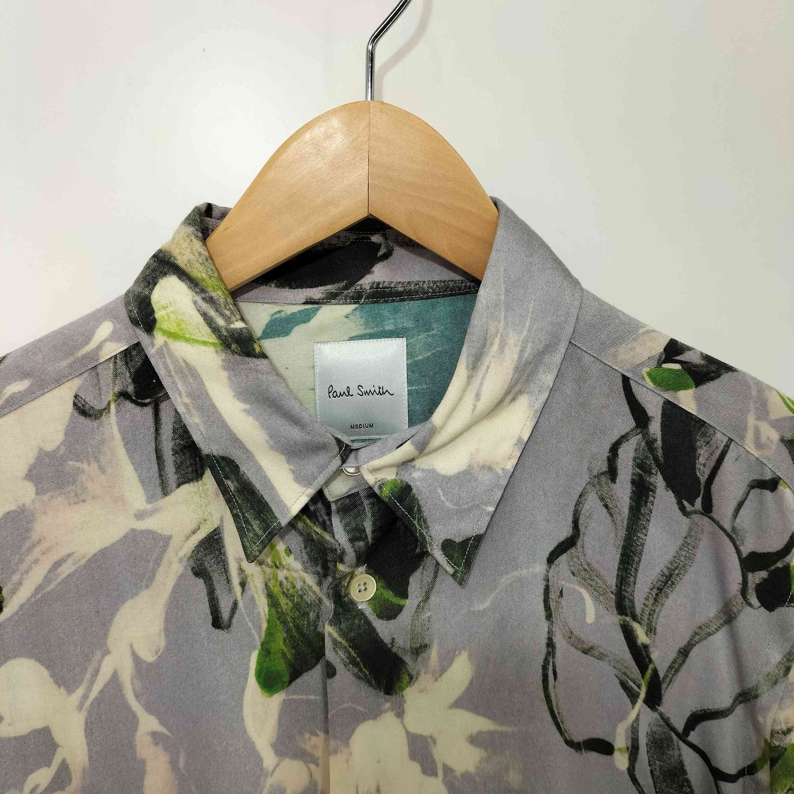 24AW ペインテッドリーフ　シャツ　Paul Smith ポールスミス ポールスミス Paul Smith 24AW Painted Leaf ペインテッド リーフ