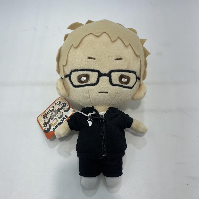 中古】現状品)タカラトミー にとたん 月島蛍 ぬいぐるみ ハイキュー