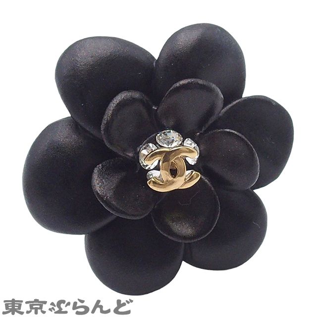 シャネル CHANEL イヤリング ラインストーン フラワーモチーフ
