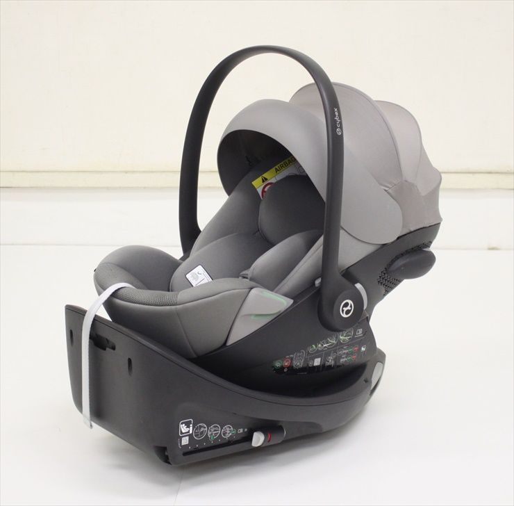 サイベックス クラウドG アイサイズ cybex CloudG i-size ラバグレープラス ＋ ベースG 新生児OK シートベルトISOFIX両対応 クリーニング済み