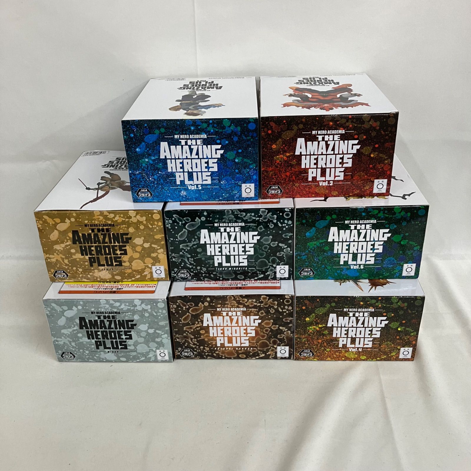 未開封 僕のヒーローアカデミア THE AMAZING HEROES PLUS 8個セット