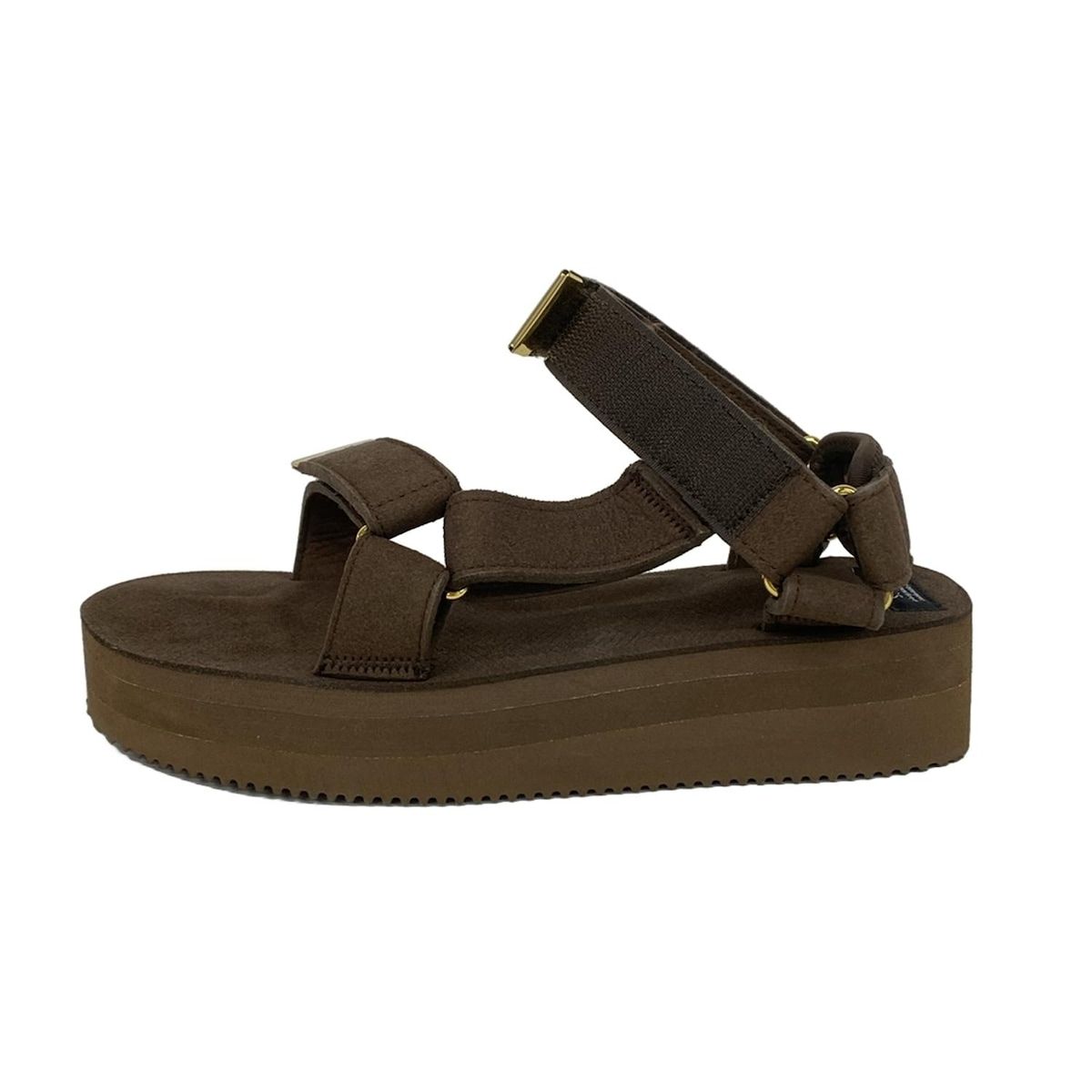 suicoke スイコック サンダル UK 4 レディース ダークブラウン