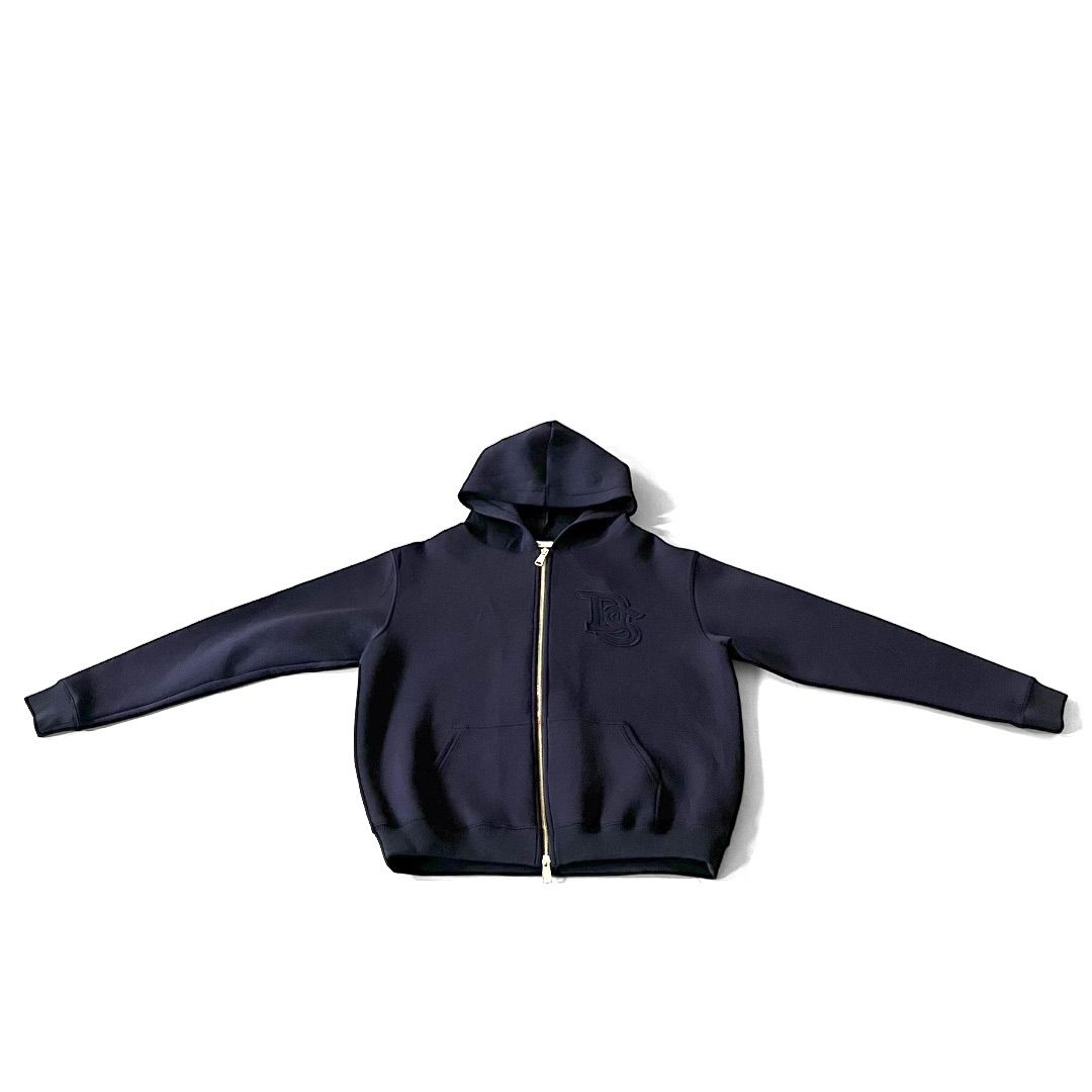 V タグ付き ダブルスタンダードクロージング ダンボール プリント フーディー ESSENTIAL（DOUBLE STANDARD CLOTHING） パーカー バックプリント