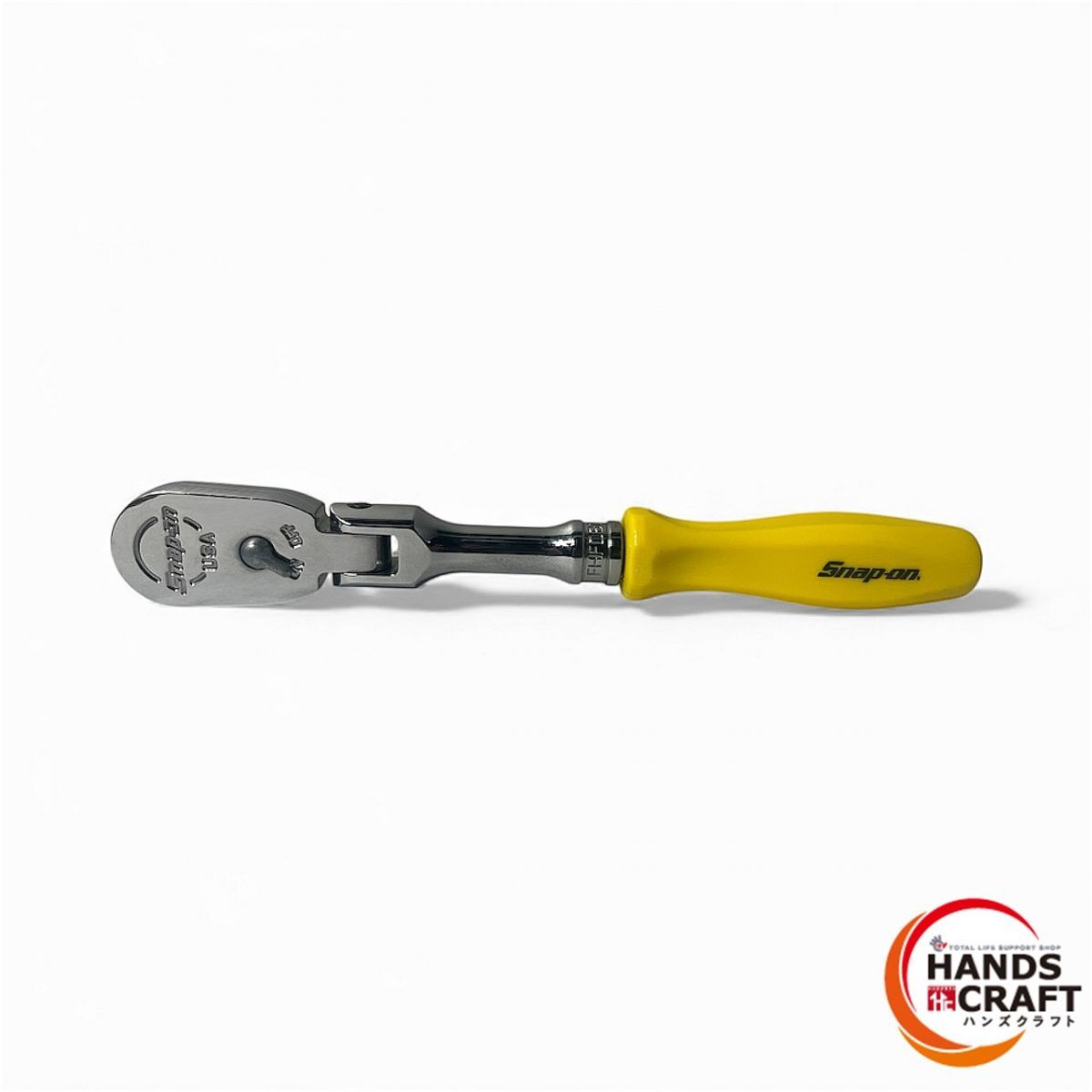 ◆ スナップオン Snap-on FHFD 80 A フレックスヘッドラチェット 3|8 旧グリップ イエロー