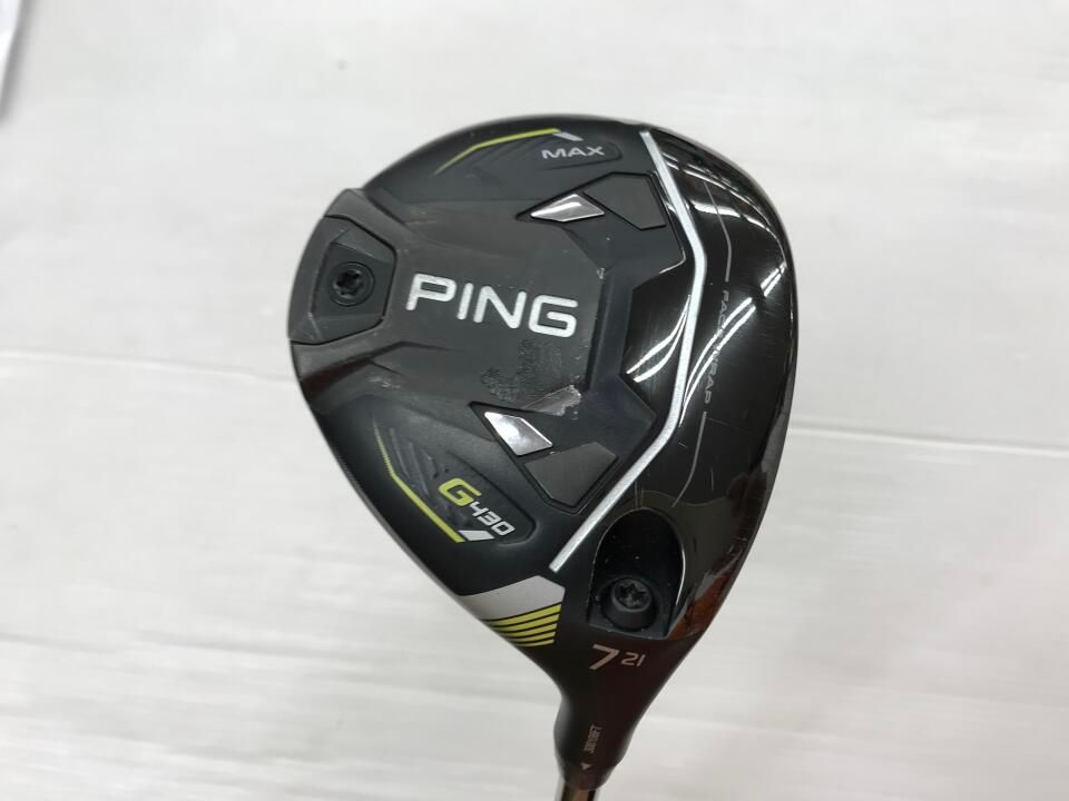 ピン G 430 MAX 21度 ディアマナ GT 70 Sフレックス フェアウェイウッド