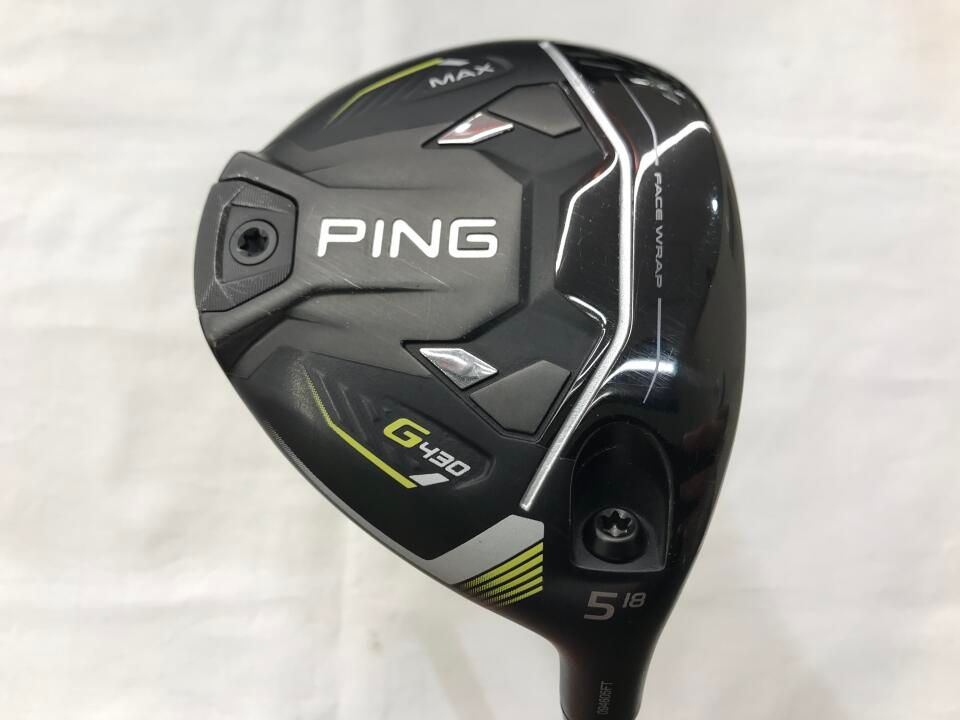 ピン G430 MAX 18度 ツアーAD PT-6 Xフレックス フェアウェイウッド