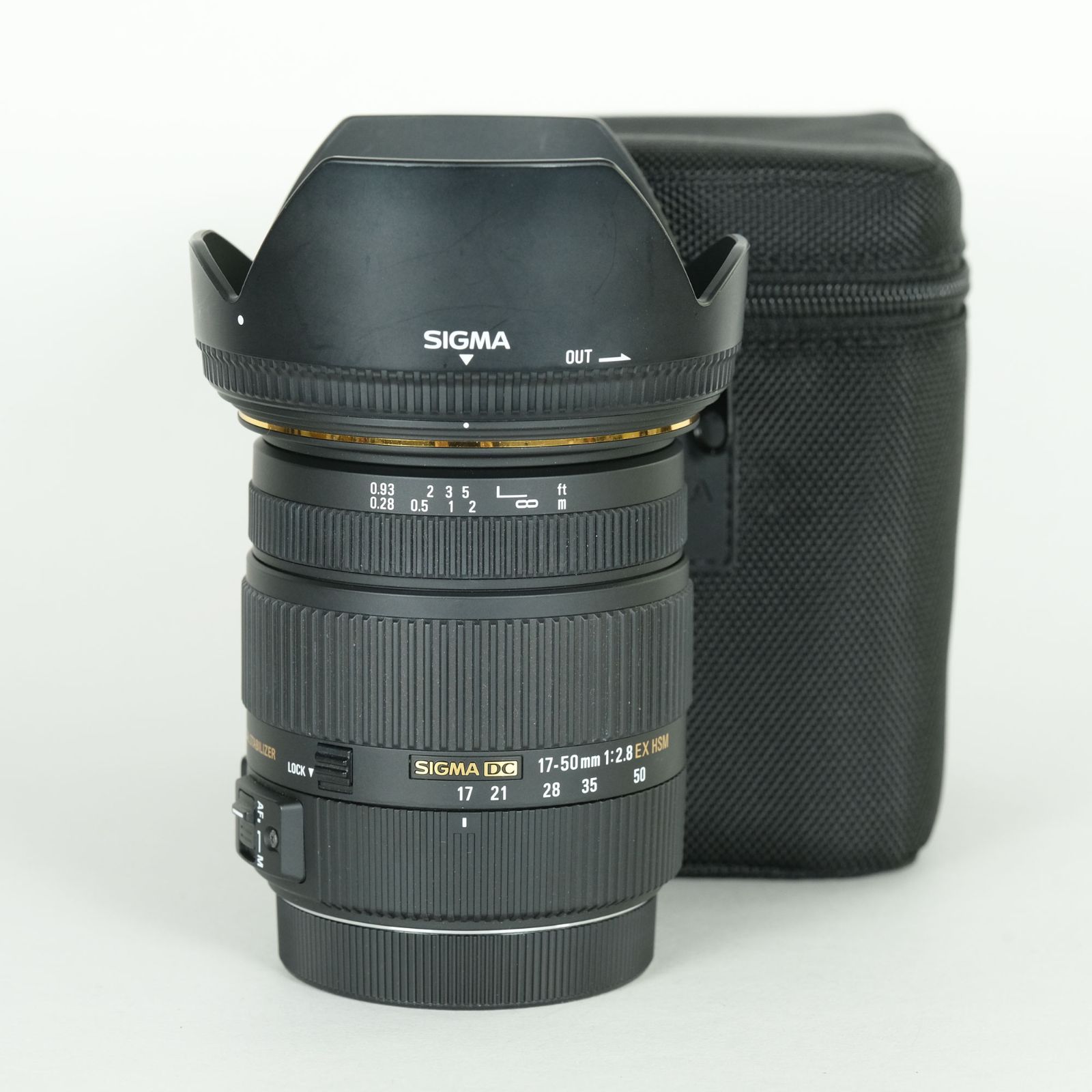 美品] SIGMA 17-50mm F2.8 EX DC OS HSM (キヤノンEF用) | キヤノンEF