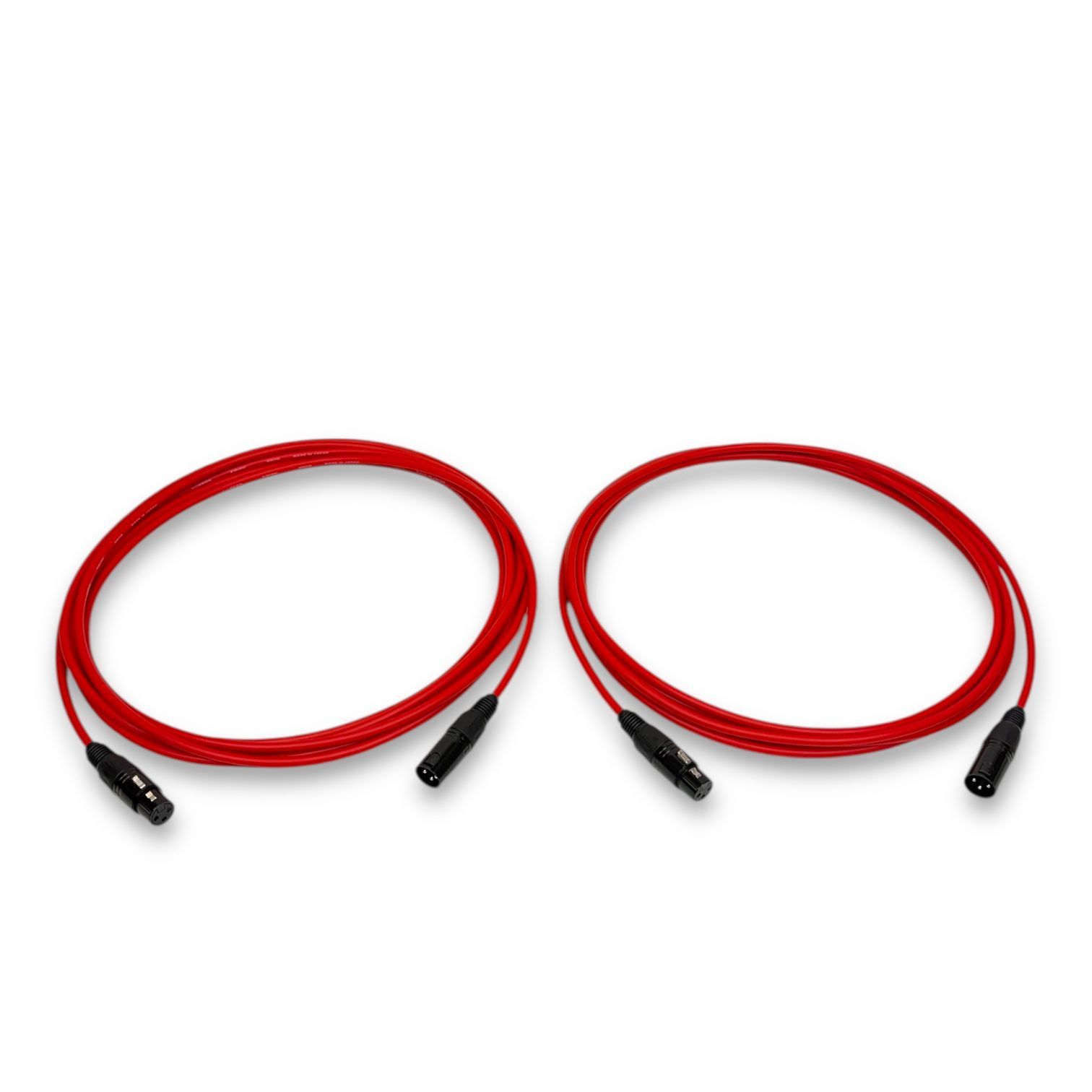 CANARE L-4E6S RED XLR マイクケーブル 5m 2本セット - メルカリ