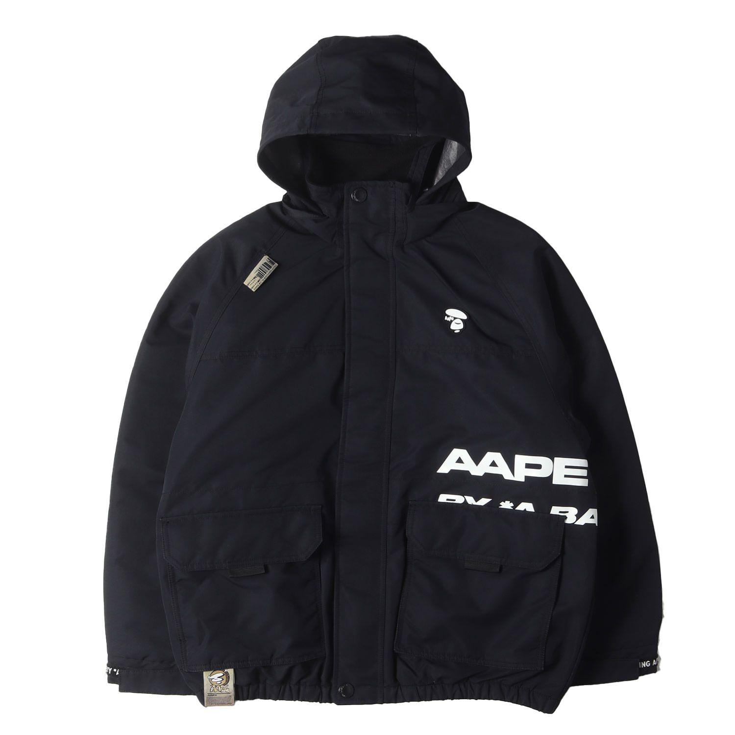 A BATHING APE ア ベイシング エイプ ジャケット ブラック 黒 A BATHING APE ア ベイシング エイプ ジャケット ブラック 黒