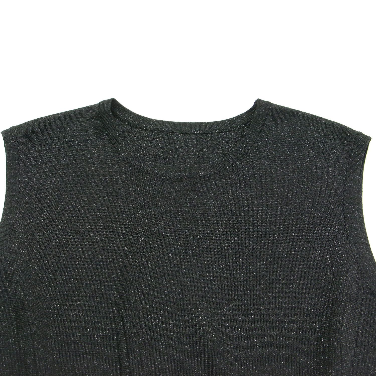 美品】LOULOU WILLOUGHBY ルルウィルビー ニット ブラック 黒 サイズ:2