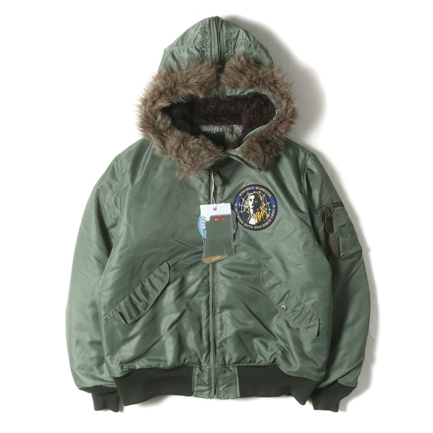 新品】HYSTERIC GLAMOUR ヒステリックグラマー ジャケット カーキ