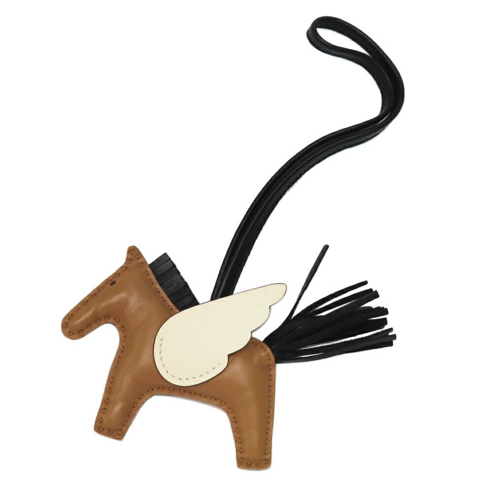 名古屋 エルメス ロデオ ペガサスPM チャイ ブラック ナタ バッグチャーム U刻印 アニョーミロ 小物