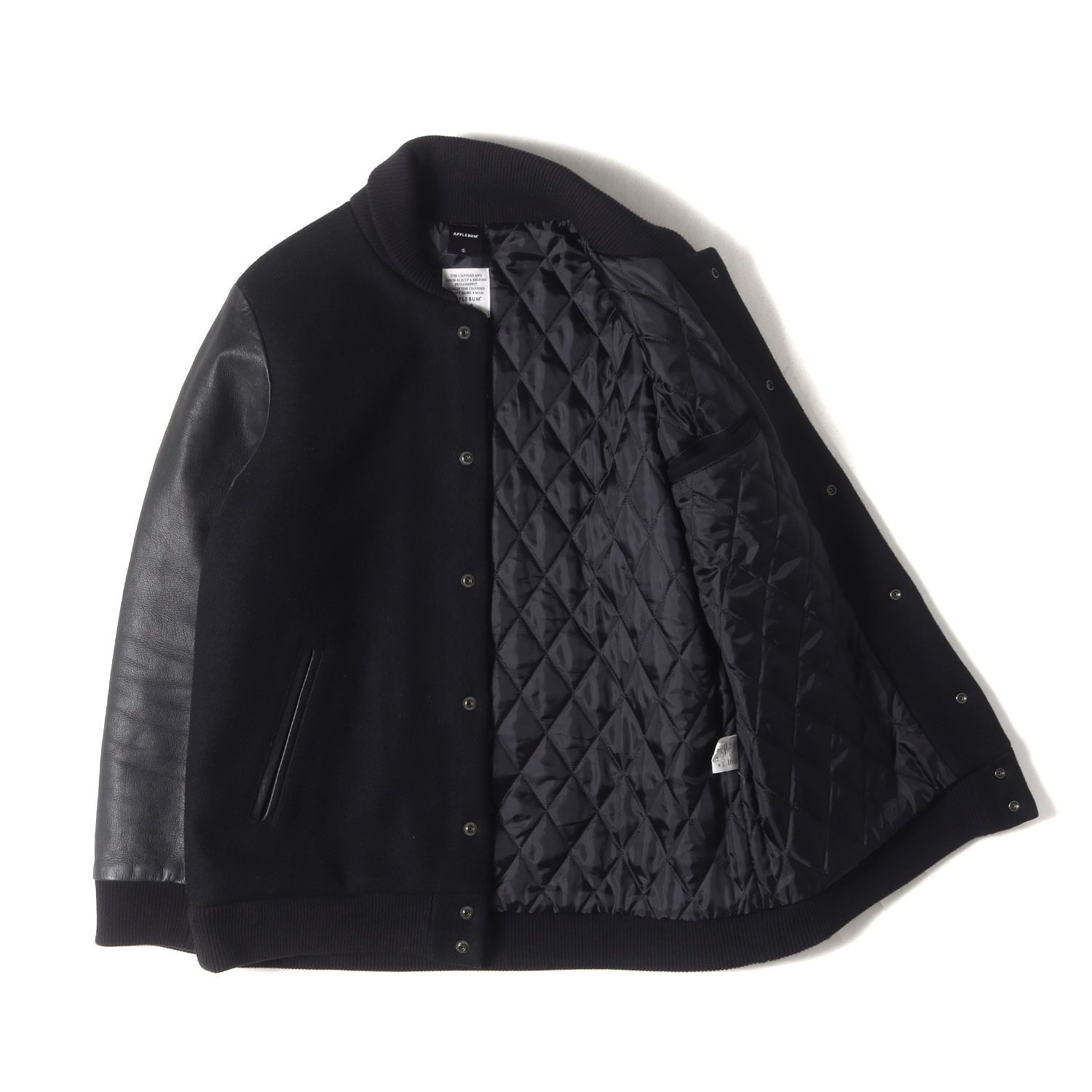 APPLEBUM アップルバム スタジャン ブラック 黒 サイズ:L | 最後の晩餐