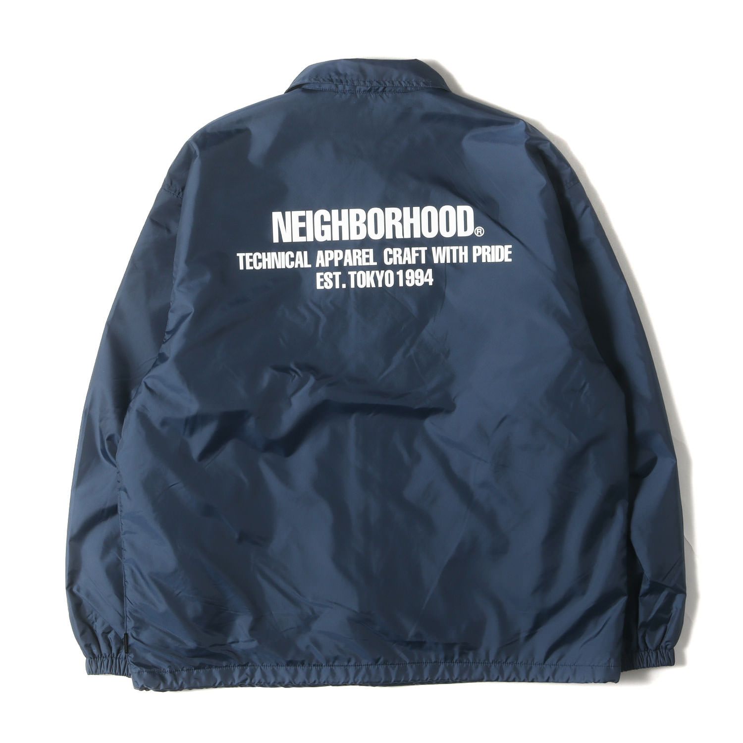 NEIGHBORHOOD ネイビー コート・ジャケット 美品】NEIGHBORHOOD ネイバーフッド ジャケット ネイビー 紺 サイズ:L