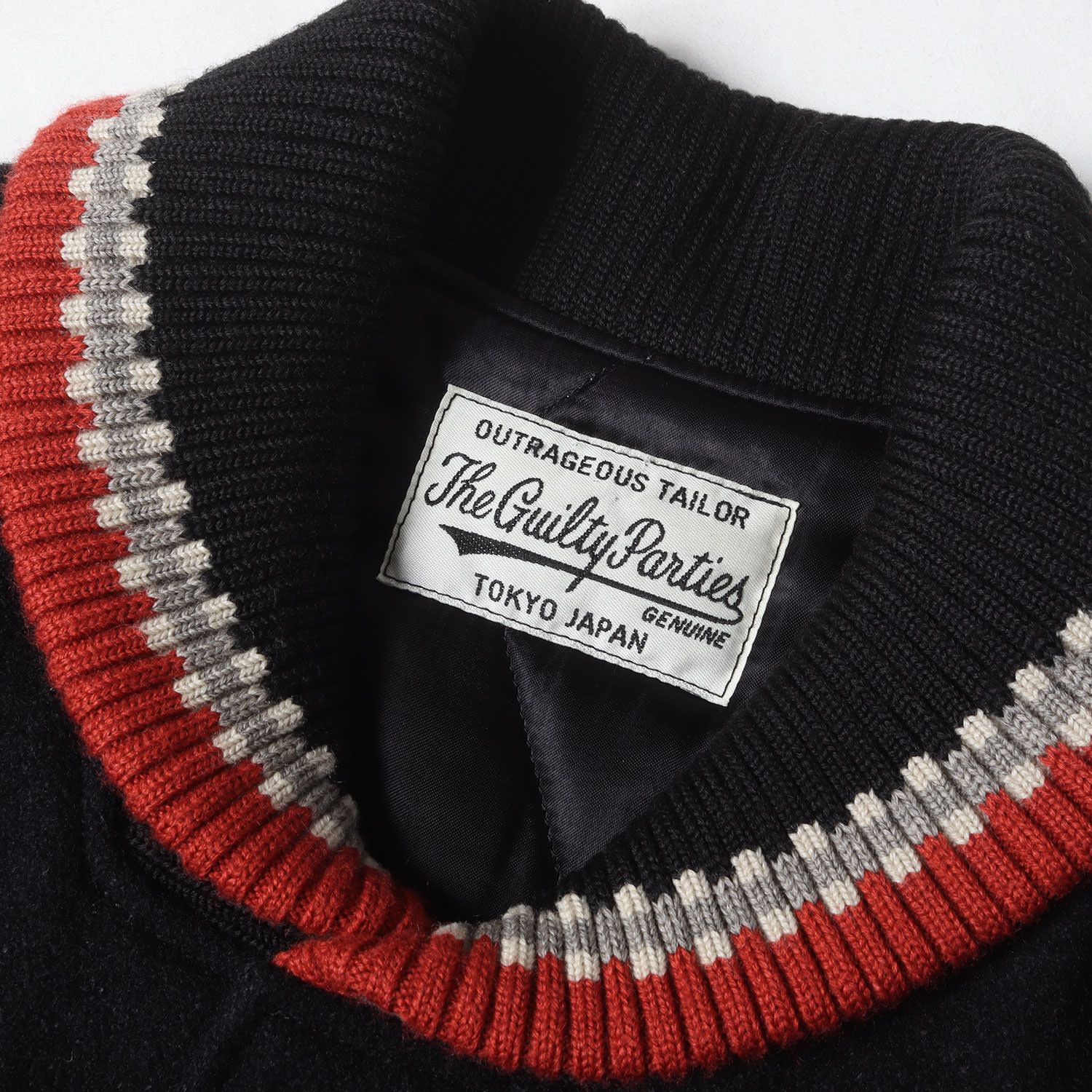 WACKO MARIA ウール　スタジャン　ブルゾン　刺繍ロゴ　アーカイブ WACKO MARIA ウール スタジャン ブルゾン 刺繍ロゴ アーカイブ WACKO