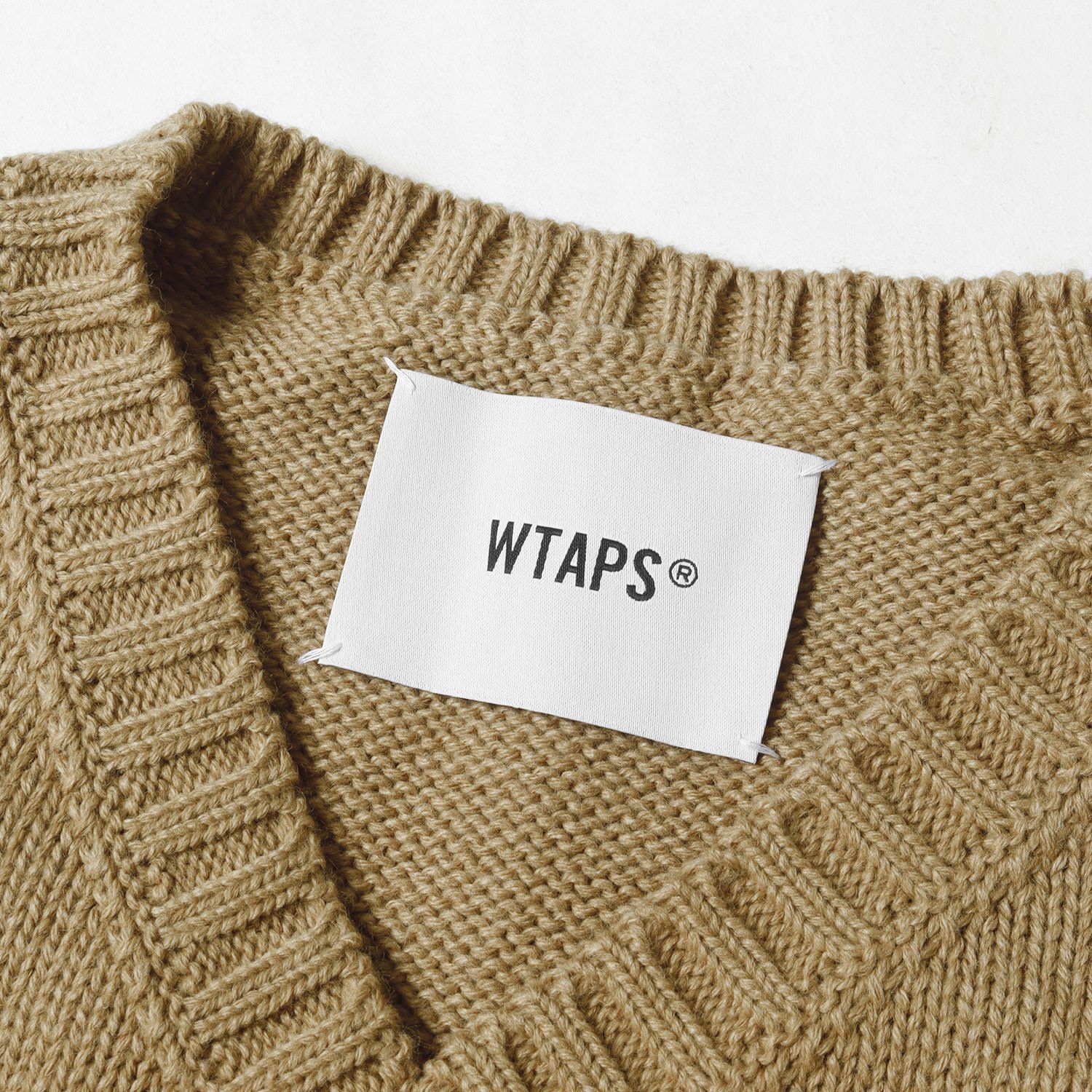 新品】WTAPS ダブルタップス ベスト ベージュ サイズ:L | 21AW