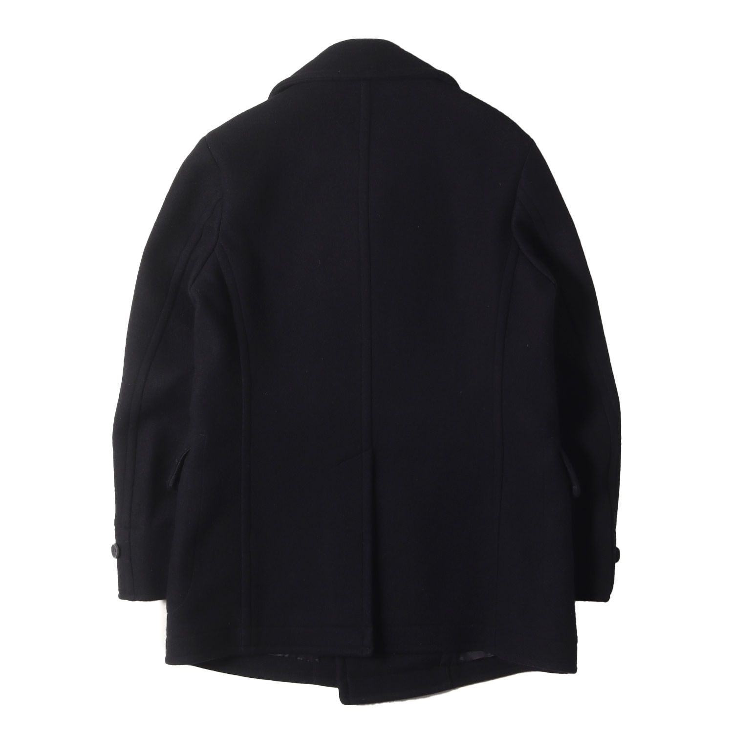 SCYE BASICS サイ ベーシック コート ブラック 黒 サイズ:36 | ウール