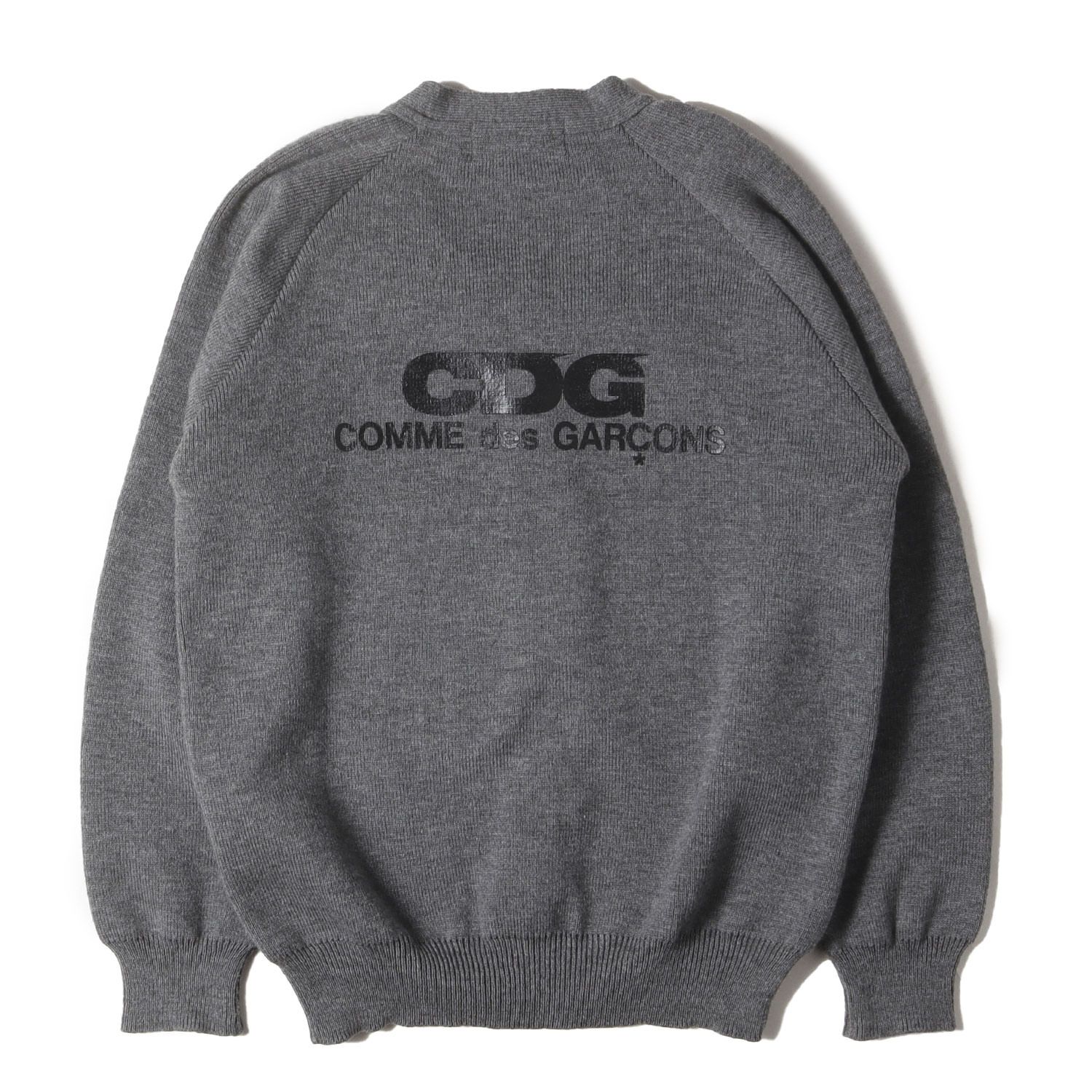 新品】COMME des GARCONS コムデギャルソン カーディガン ヘザーグレー