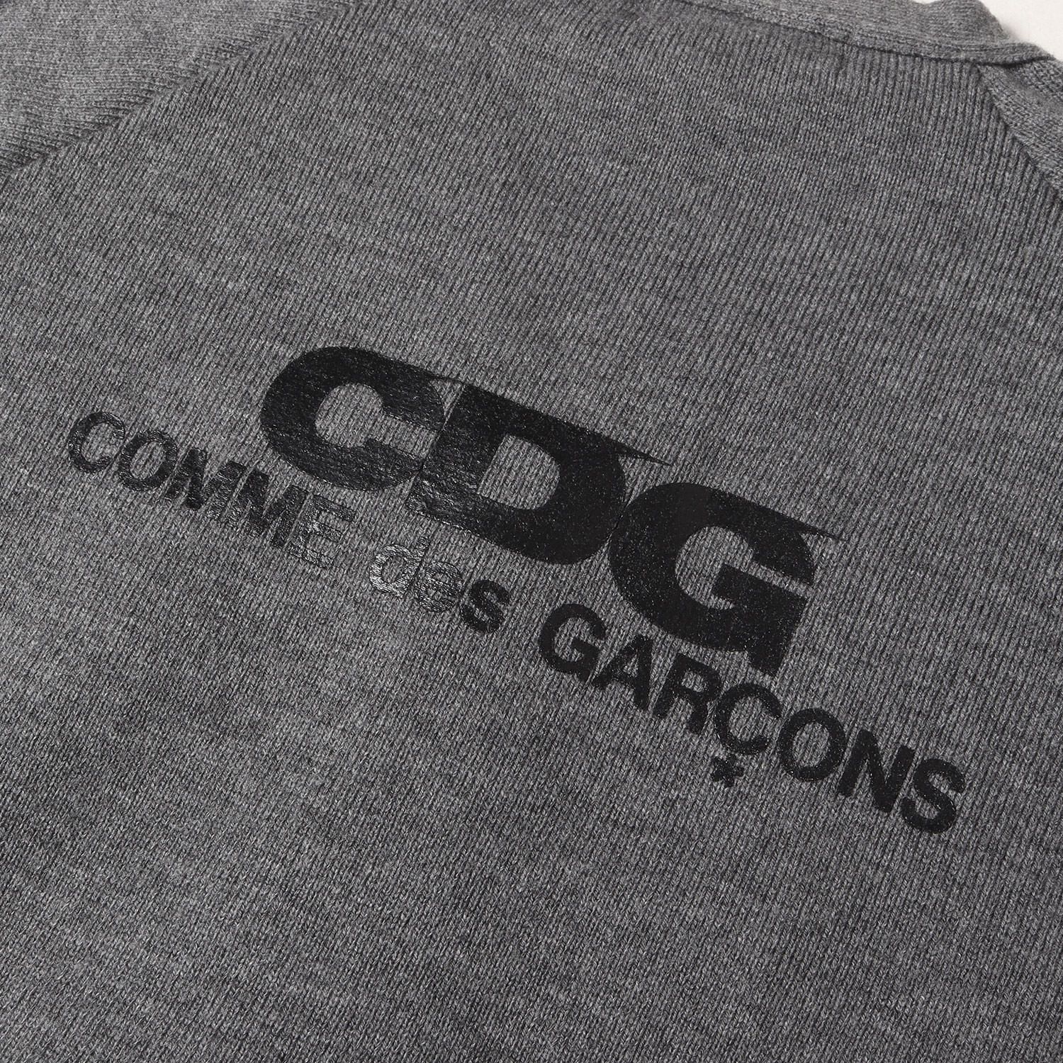 新品】COMME des GARCONS コムデギャルソン カーディガン ヘザーグレー
