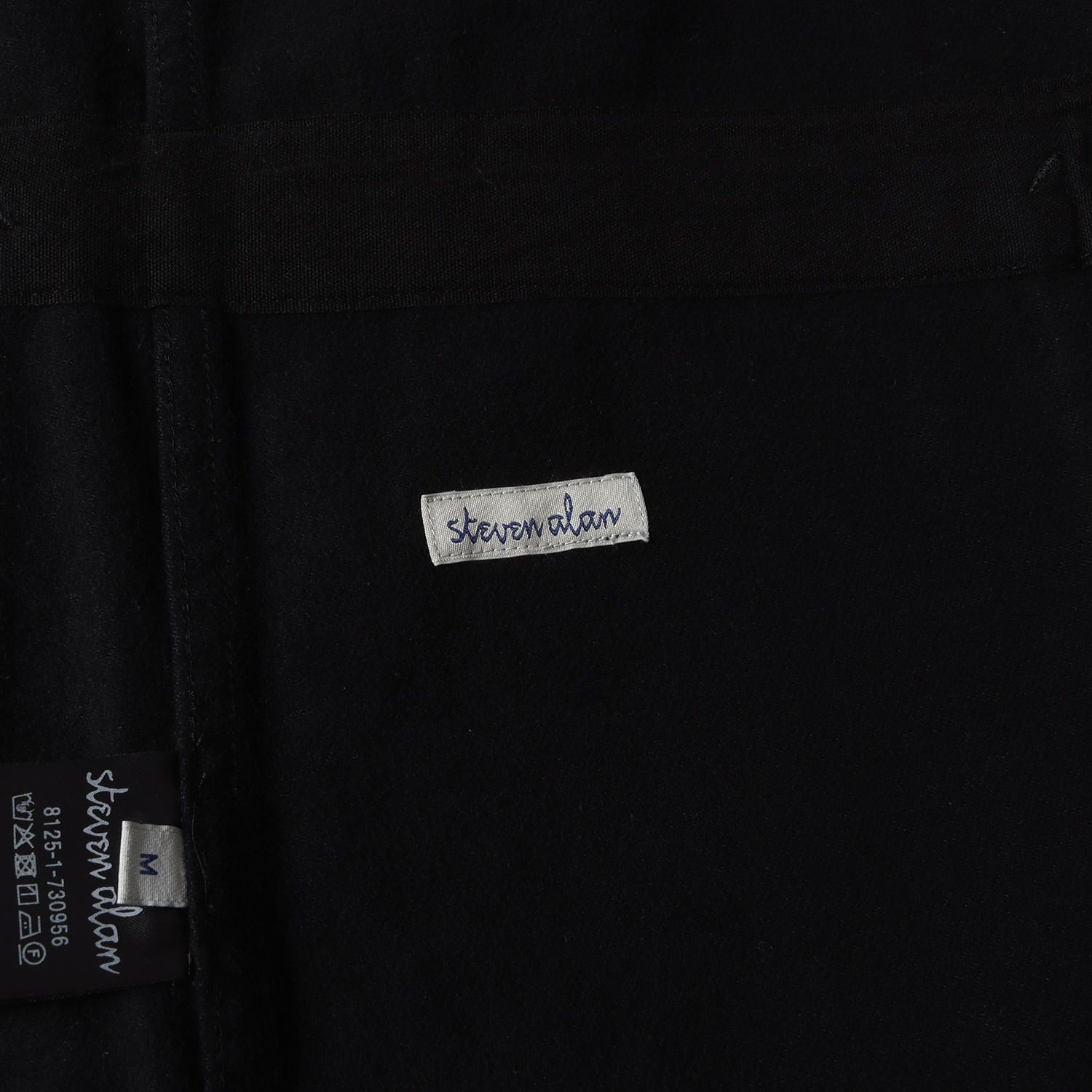STEVEN ALAN スティーブンアラン ジャケット ブラック 黒 サイズ:M