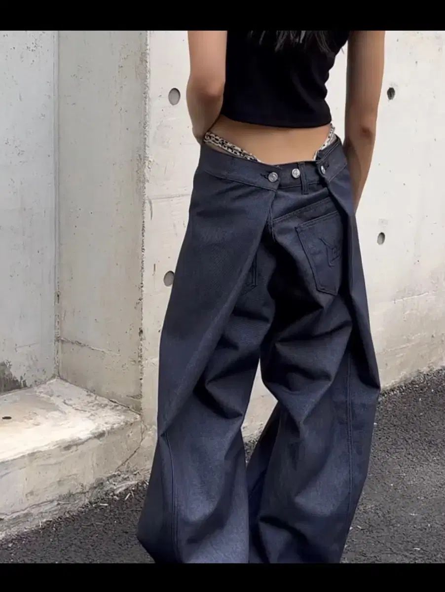 Yeel 旧 Leey canton denim pants カントン デニム