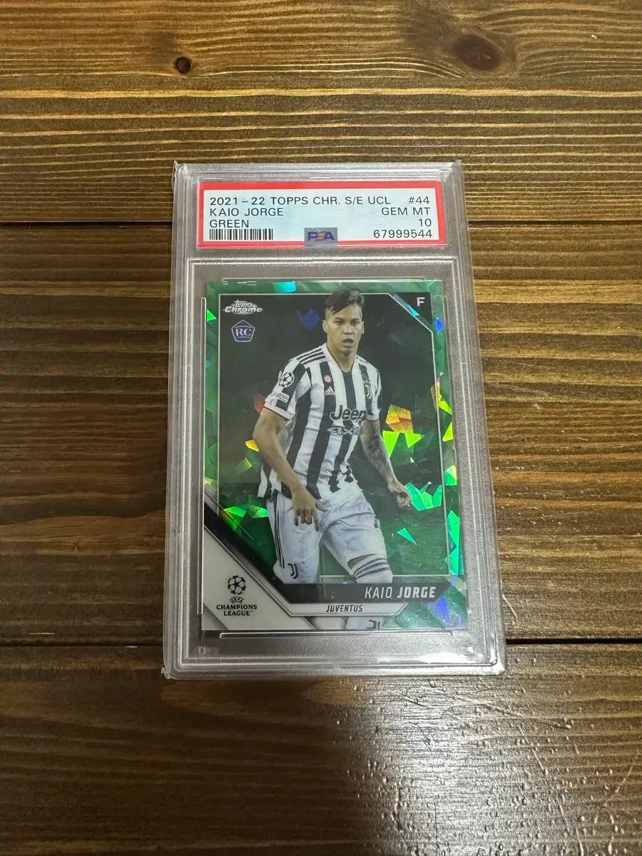 2021-22 トップス クロム S E UCL カイウ ジョルジ ルーキー PSA 10