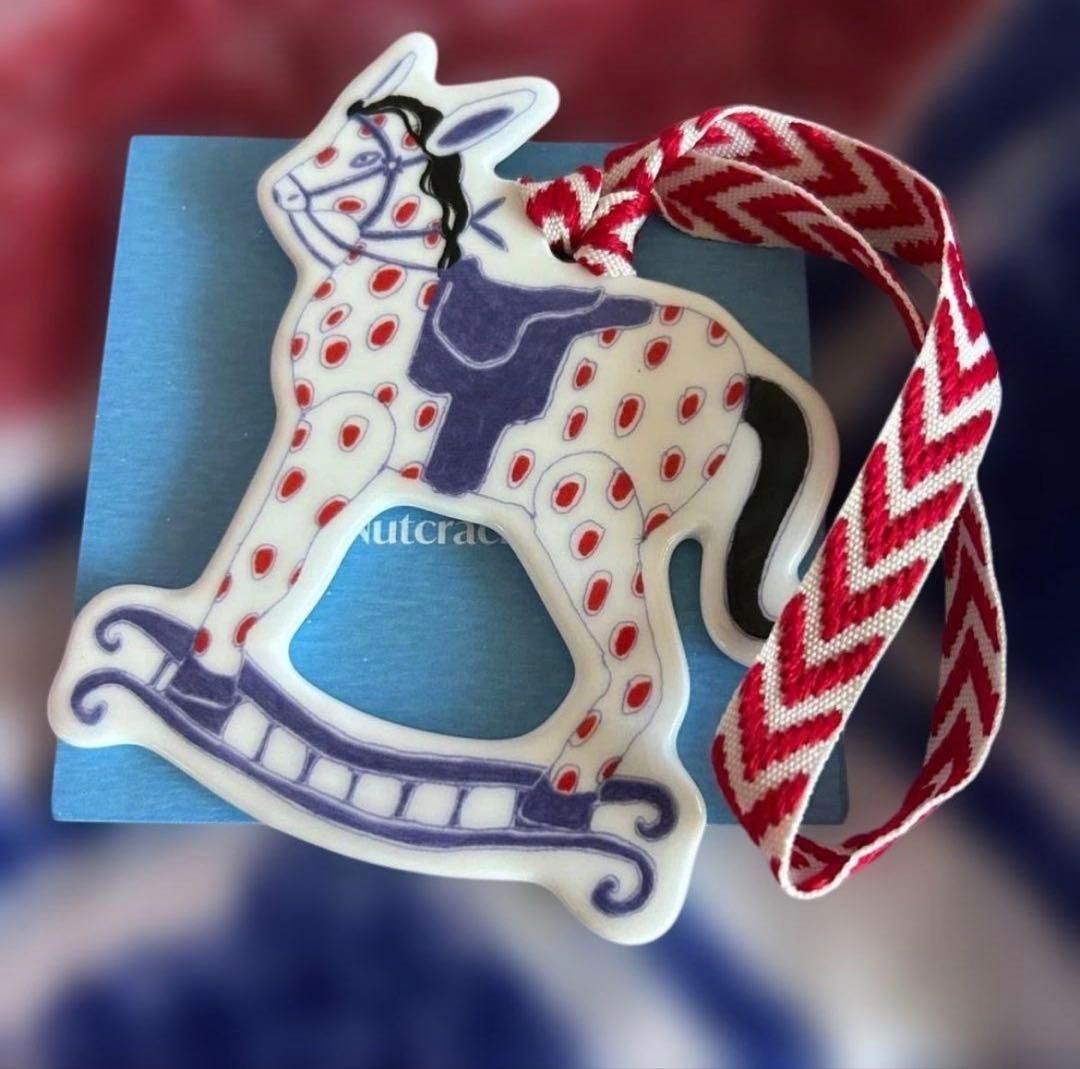 ウェッジウッド ホリデイオーナメント ロッキングホース 他