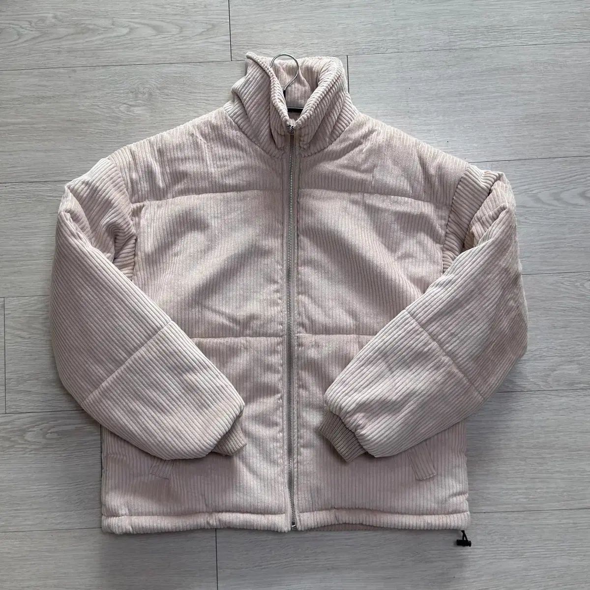 新品 ユニセックス コーデュロイ オーバーサイズ ダウン