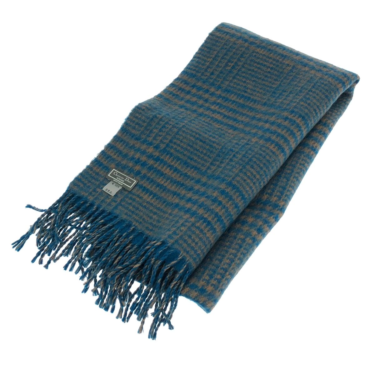 Christian Dior クリスチャンディオール マフラー ウール100