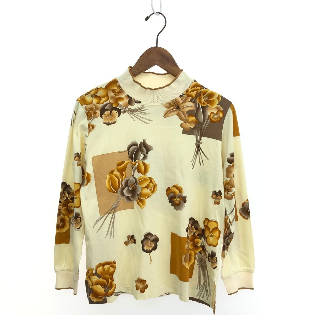 LEONARD SPORT レオナールスポーツ ハイネック長袖カットソー サイズ:L