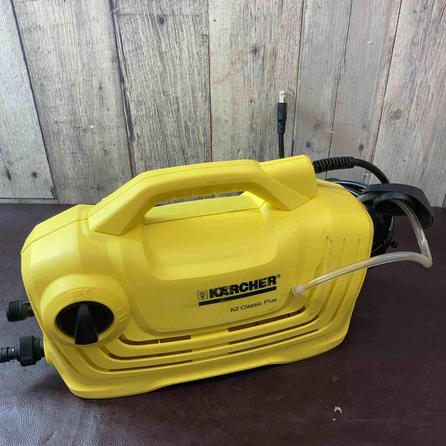 品 KARCHER ケルヒャー 高圧洗浄器 洗剤タンク付き コンパクト K 2クラシックプラス 2 CP