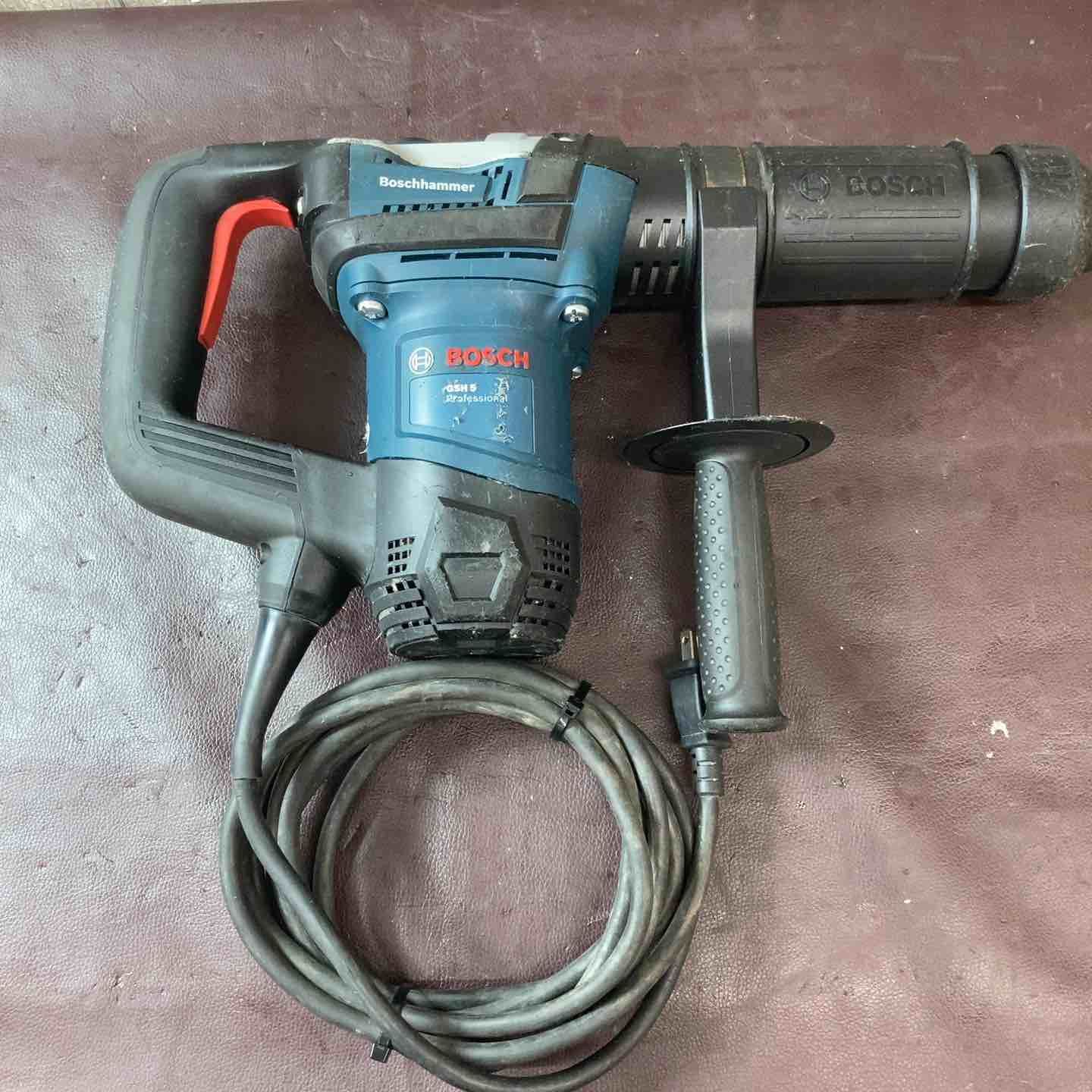  品 ボッシュ BOSCH 電動ハンマー GSH 5 ハツリ機 はつり 電動ハンマー 電動工具 エア工具