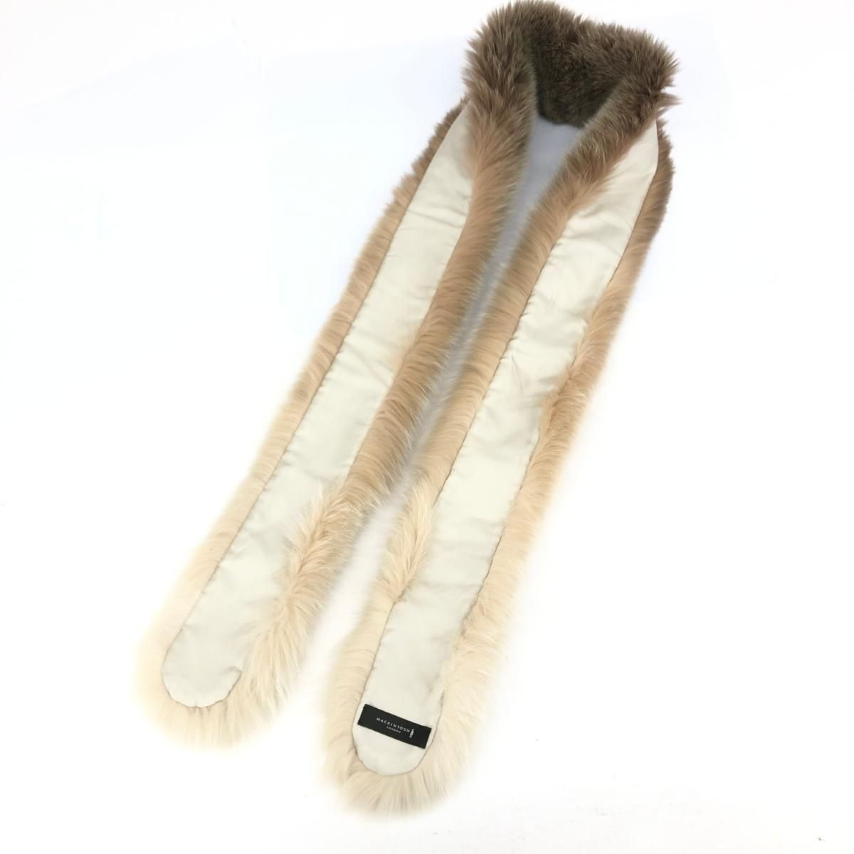 MACKINTOSH LONDON マッキントッシュロンドン マフラー  フォックスファー/ロングファー    ブラウン/ベージュ レディース / 240001168977 MACKINTOSH LONDON マッキントッシュロンドン マフラー フォックス