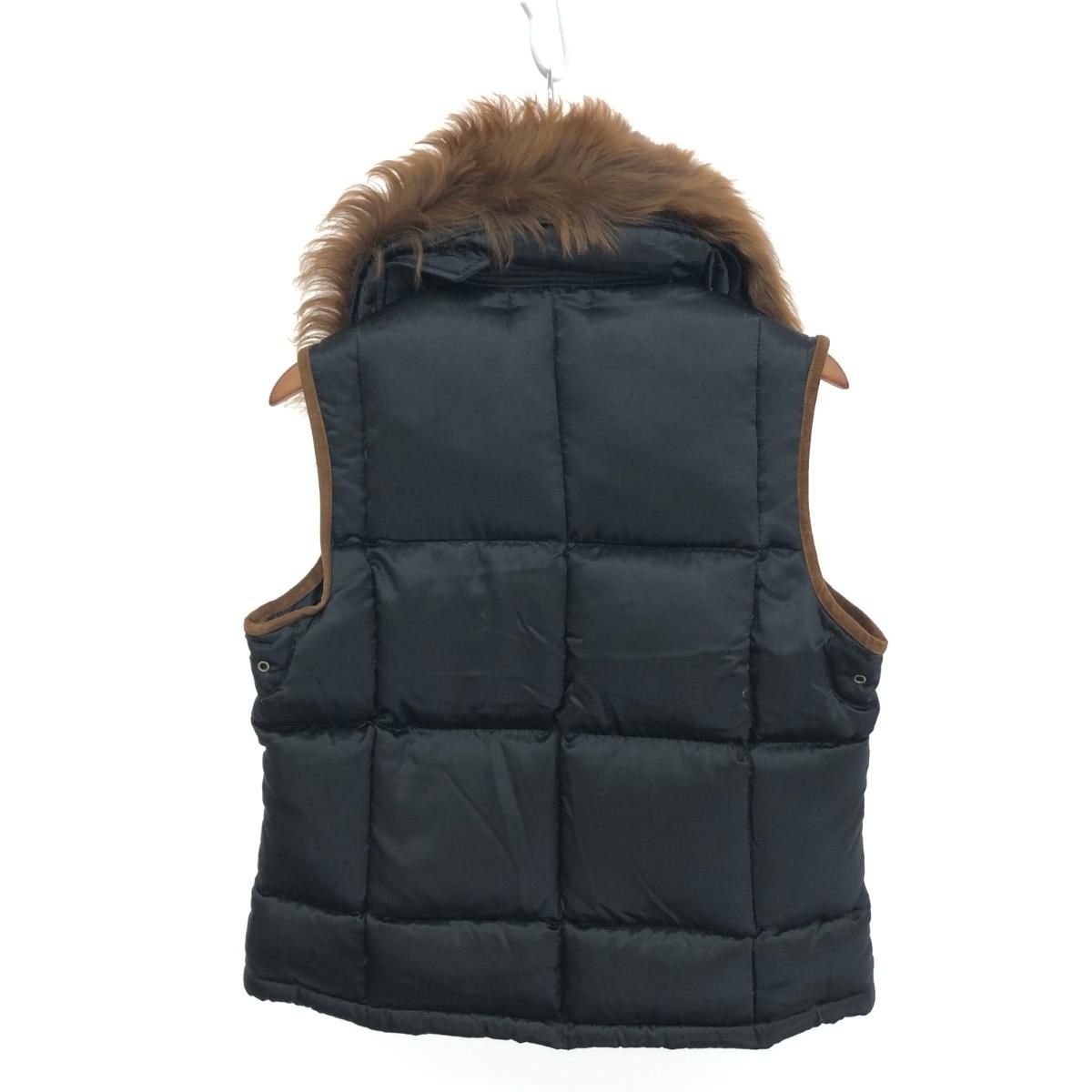 RALPH LAUREN ラルフローレン ダウンベスト サイズ:M 牛革・羊ファー RALPH LAUREN ラルフローレン ダウンベスト サイズ:M 牛革・羊ファー