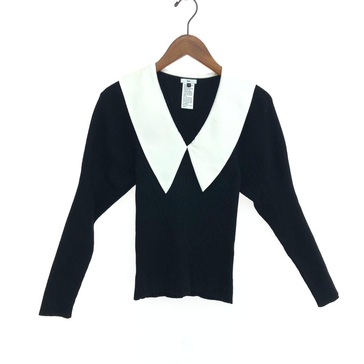 sov ソブ ビッグカラーデザインニット サイズ:38 ダブルスタンダード