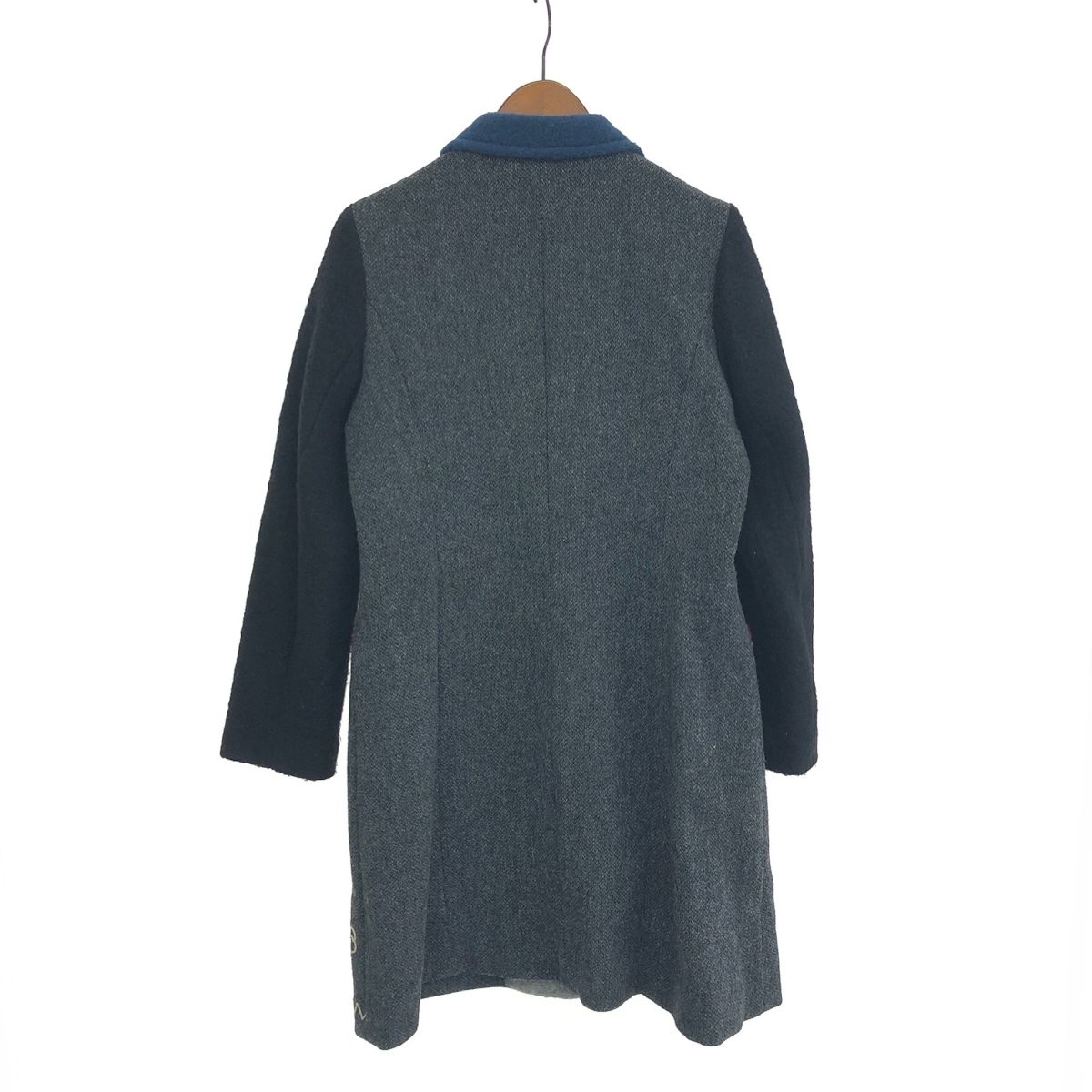 OLLEBOREBLA アルベロベロ ぶたさん刺繍チェスターコート サイズ:表記