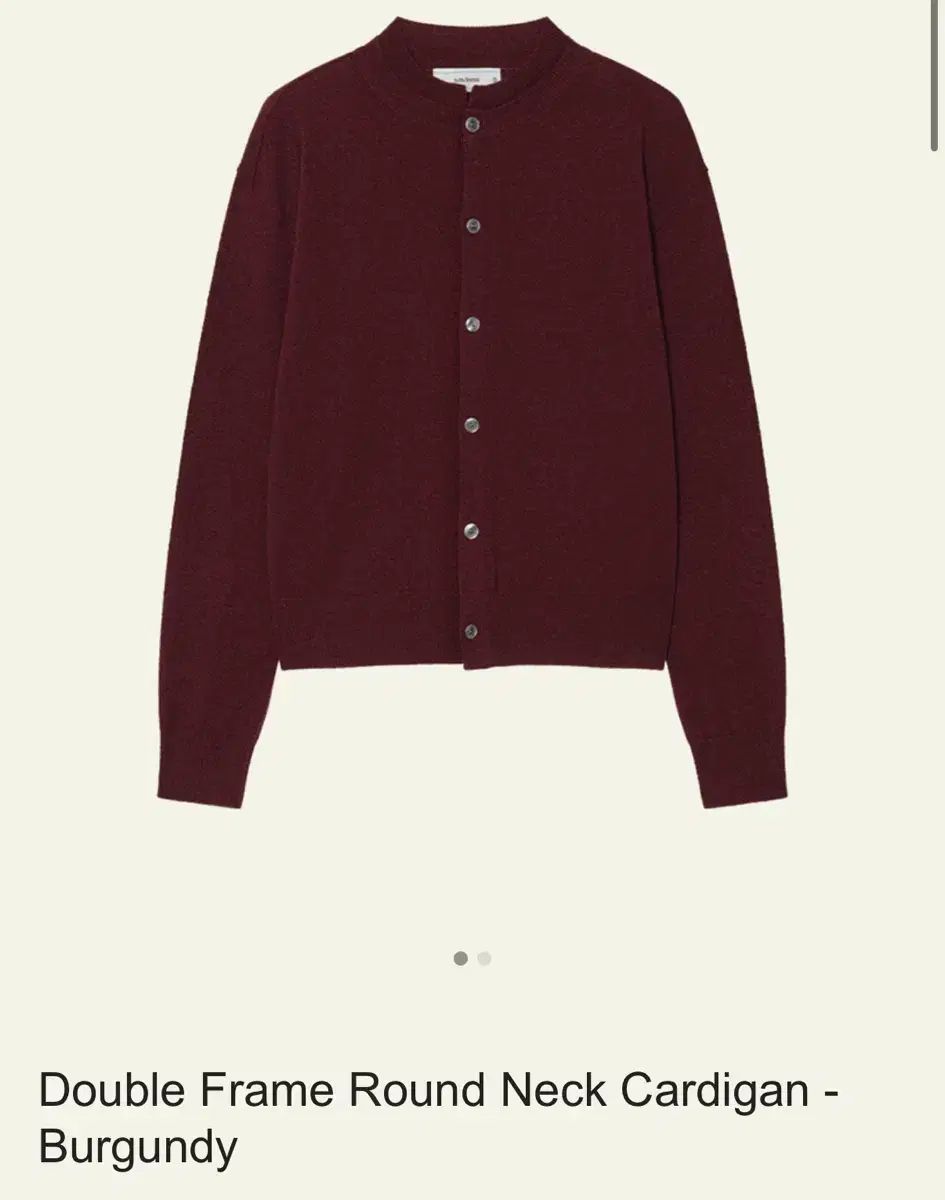 フレーム クロップド カーディガン 3サイズ