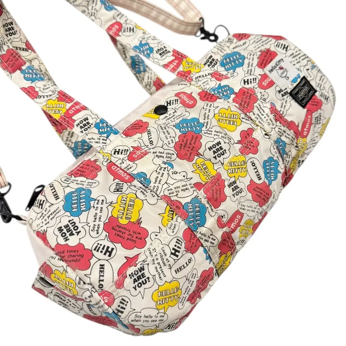 吉田ポーター x アトモス x ハローキティ 2way ボストンバッグ