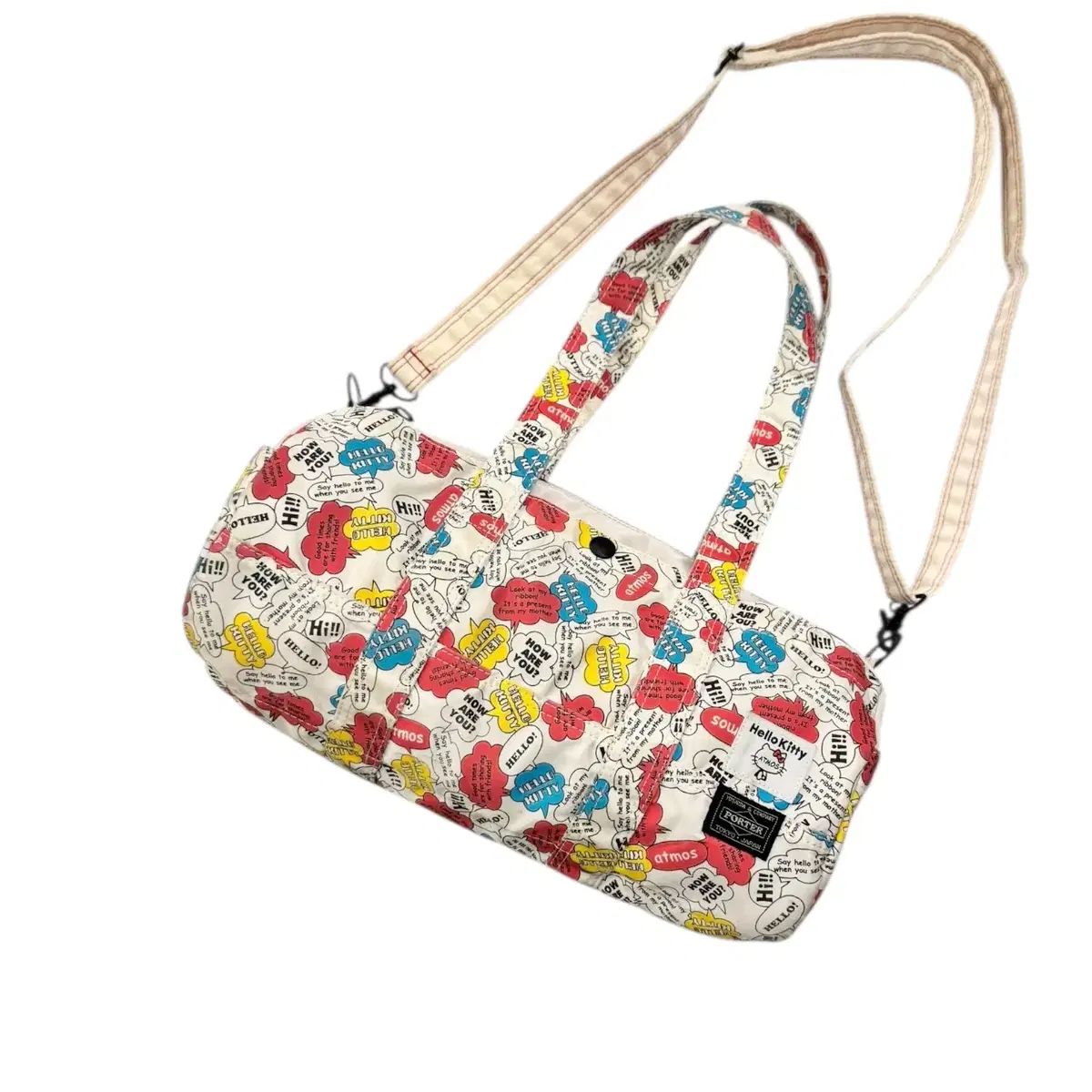 吉田ポーター x アトモス x ハローキティ 2way ボストンバッグ