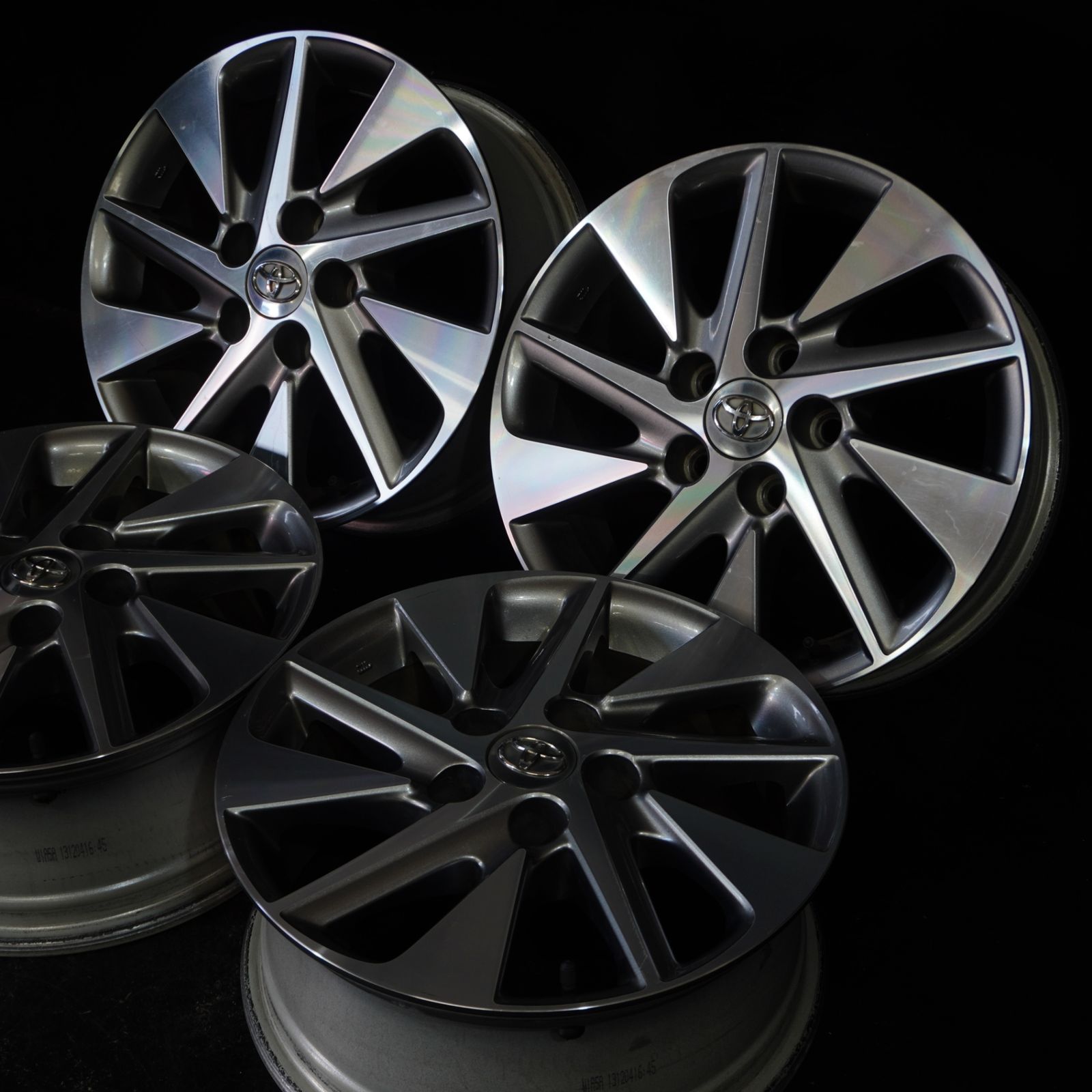 20系 アルファード アルミホイール 16 6 5 J 33 114 3 H 平座 4本 ヴェルファイア等