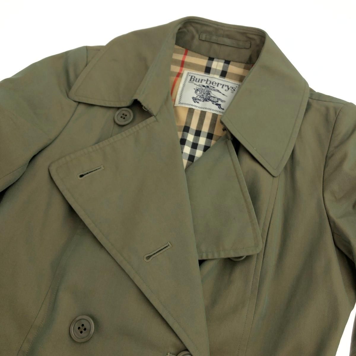 Burberry's バーバリーズ トレンチコート サイズ:S 裏地チェック/玉虫