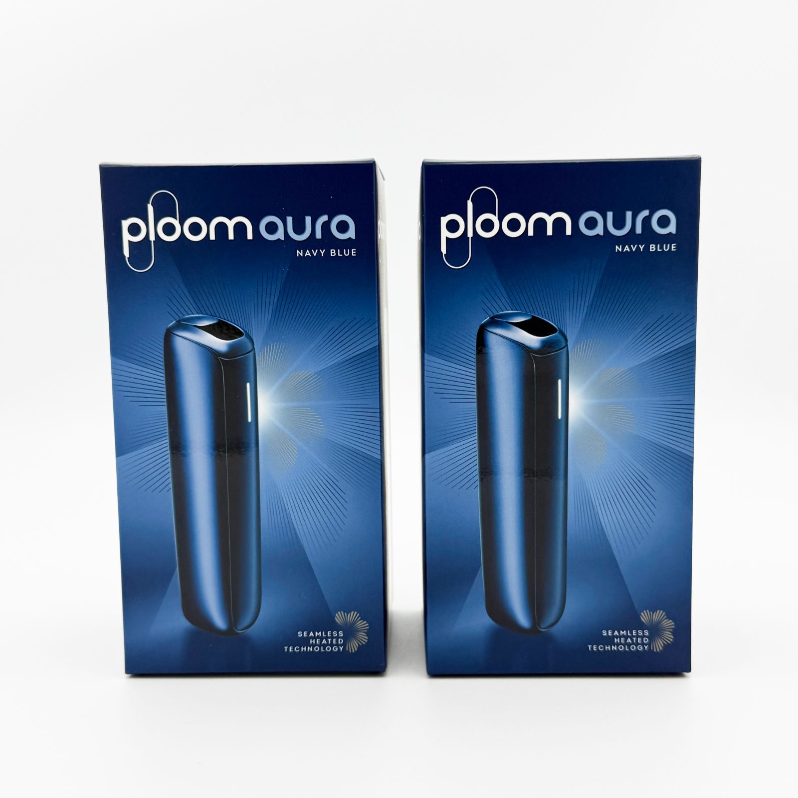 2個セット新品未開封】Ploom Aura プルームオーラ 本体 ネイビーブルー 