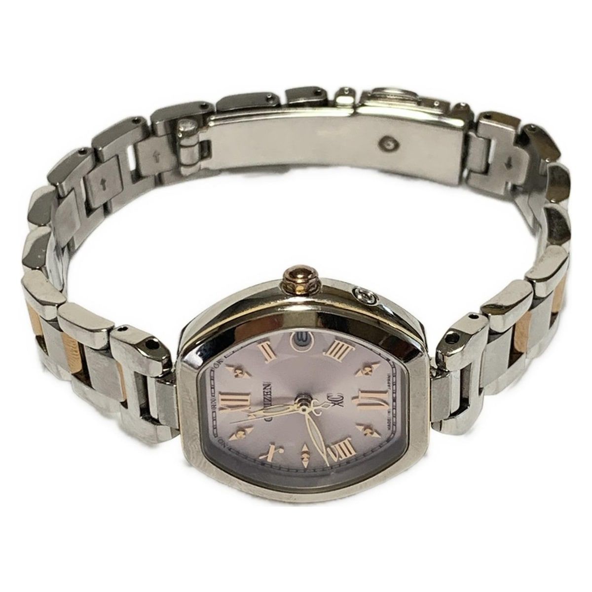 CITIZEN シチズン 腕時計 XC クロスシー H 058-T 019137 レディース 電波 ライトピンク