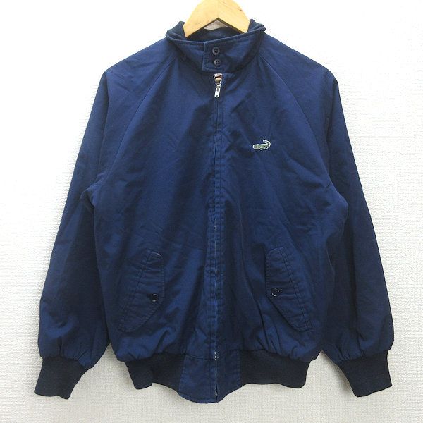 G□クロコダイル/CROCODILE スイングトップ/ジャケット【L】紺/men's