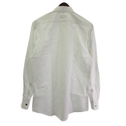 エルメス HERMES ドレスシャツ セリエ ボタン 長袖 ライトブルー 39